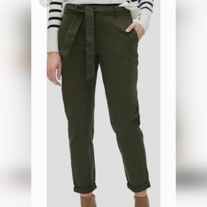 Banana Republic Paper Bag/Tie Waist Chino